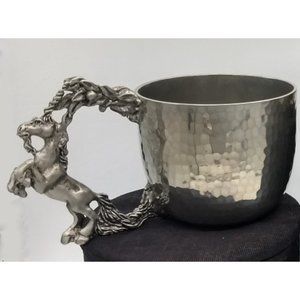 Ballena Bay Pewter Unicorn Cup